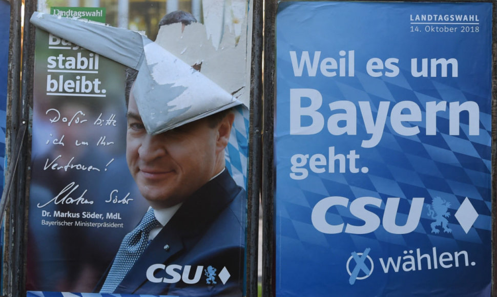 CSU reklama Bavarijoje