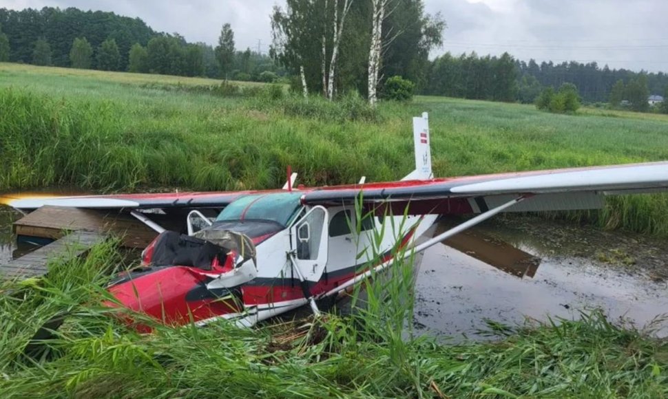 Lėktuvo avarija Latvijoje