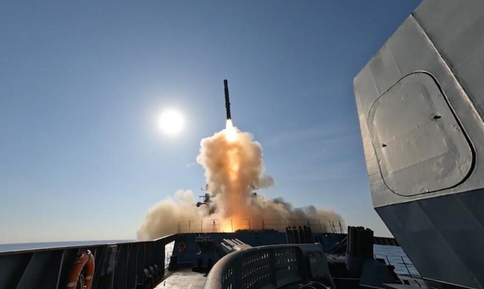 Rusijos raketa &bdquo;Cirkon&ldquo;