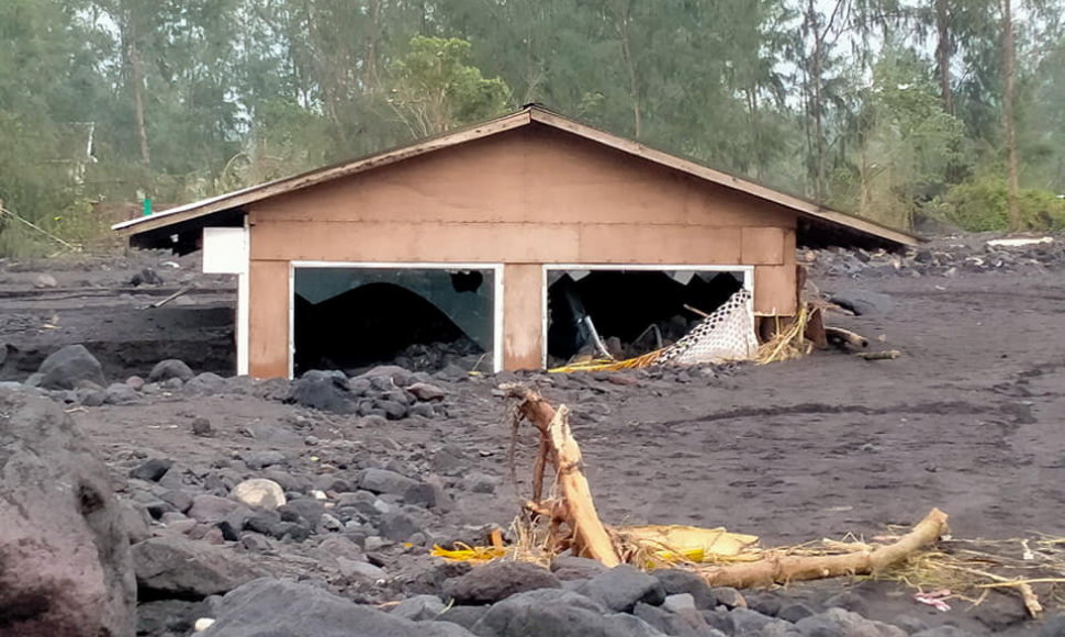 Filipinus nuniokojo galingas taifūnas