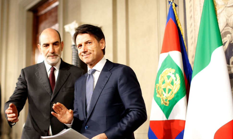 Giuseppe Conte – naujasis Italijos premjeras