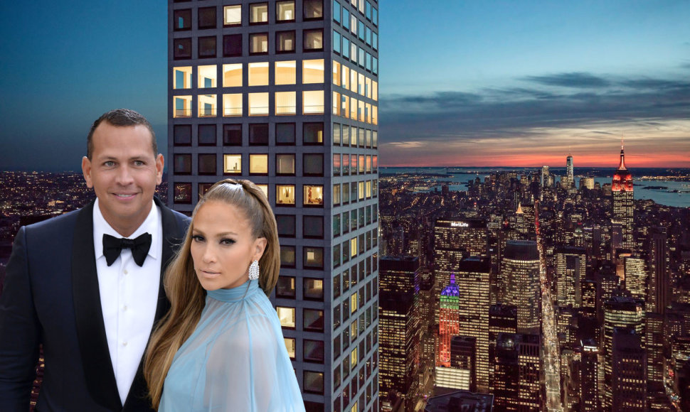 Jennifer Lopez ir Alexas Rodriguezas nusipirko pirmus bendrus namus