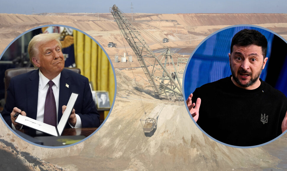 Donaldas Trumpas ir Volodymyras Zelenskis