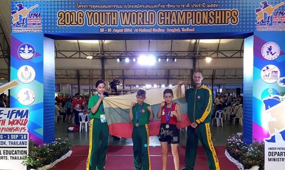 Lietuvos kovotojai pasaulio Muaythai čempionate Tailande 