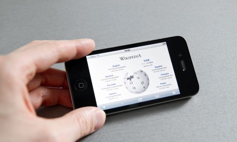„Wikipedia“ mobiliajame telefone