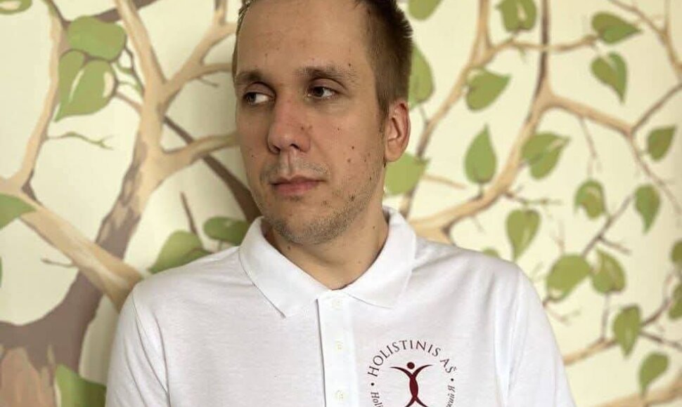 21-erių staiga apakęs Dovydas
