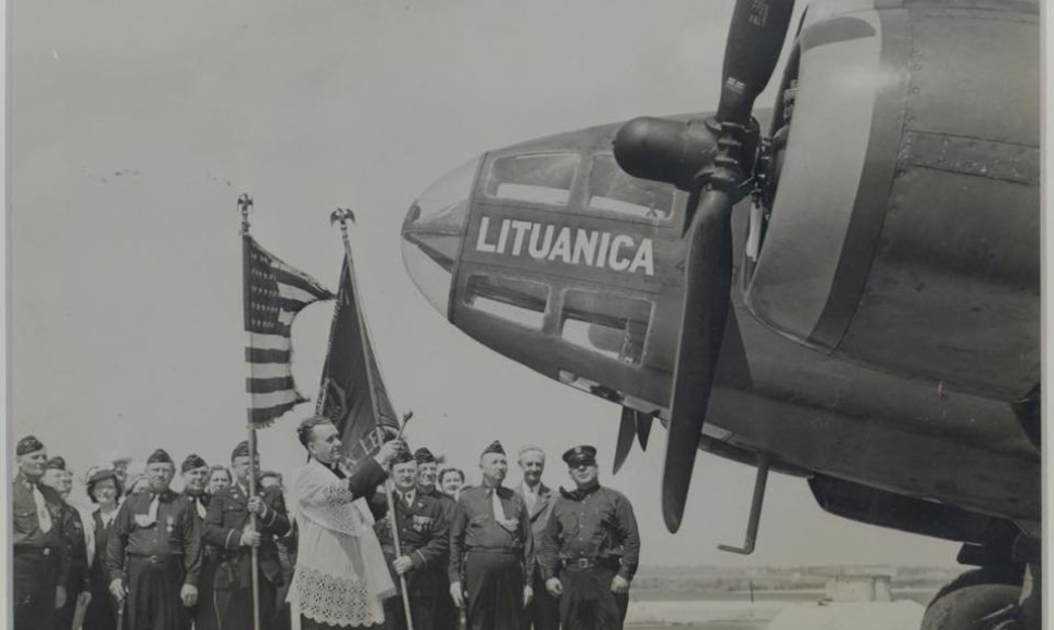 Lėktuvo „Lituanica“ krikštas 1943 m.