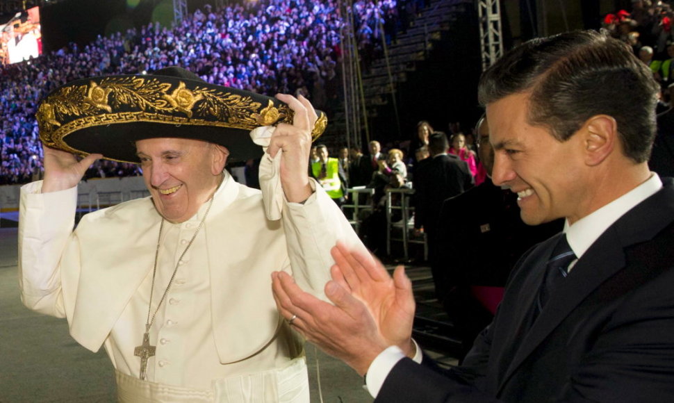 Popiežius Pranciškus Meksikoje