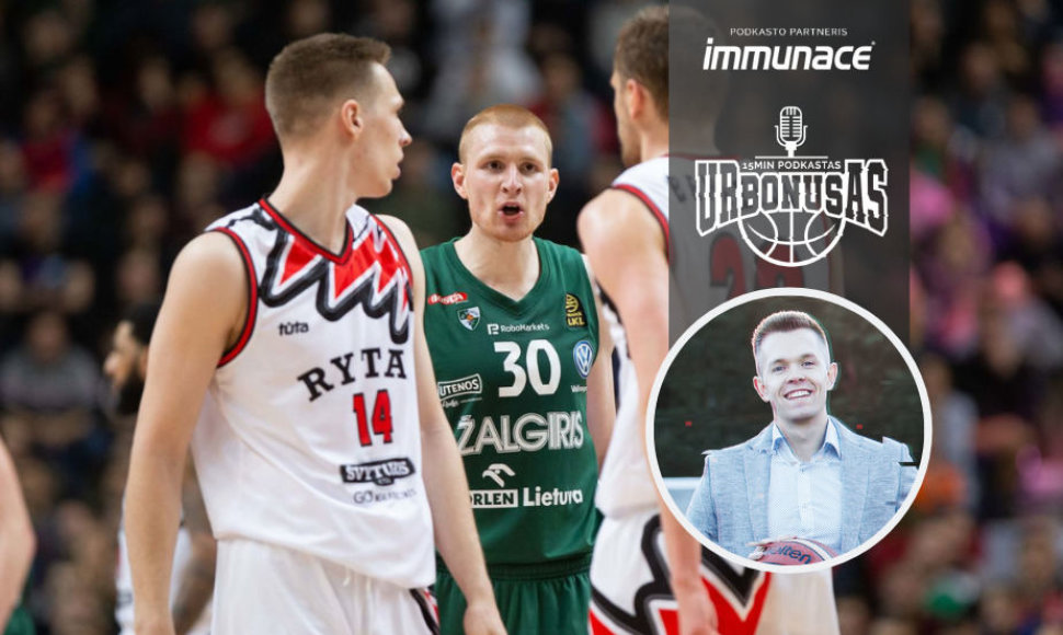 Antradienį „Žalgiris“ ir „Rytas“ pradeda kovą dėl trofėjaus