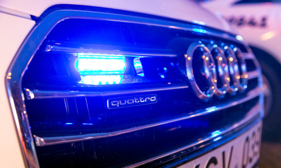 Naujo dizaino tarnybinių policijos automobilių pristatymas 