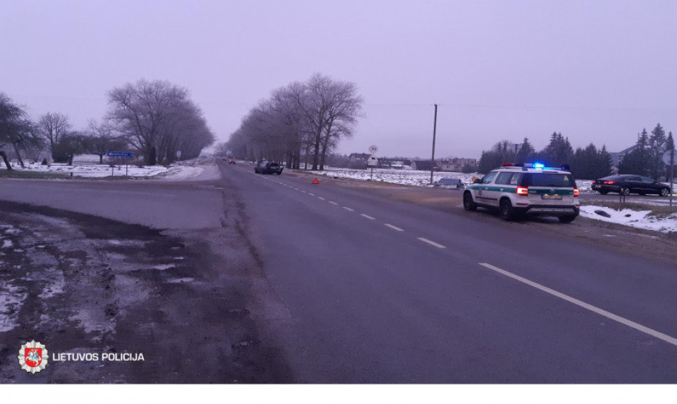 Policijos fiksuotas eismo įvykis