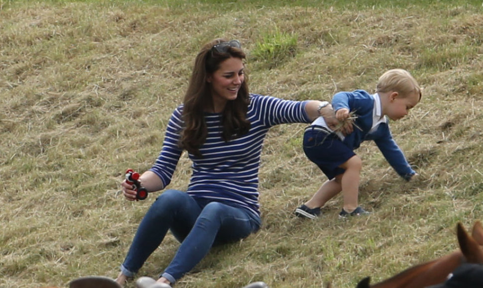 Kate Middleton ir princas George'as