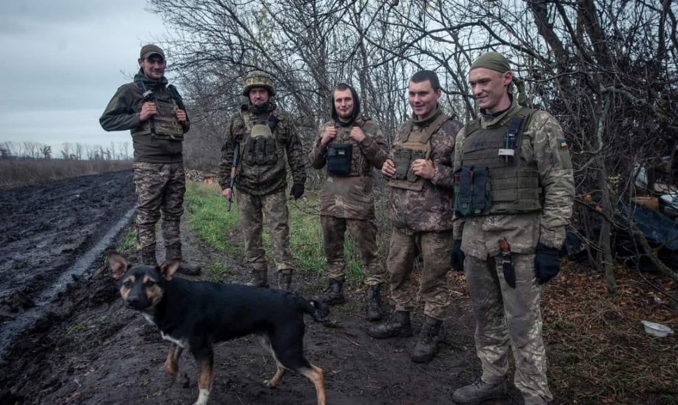 Ukrainos kariai fronte