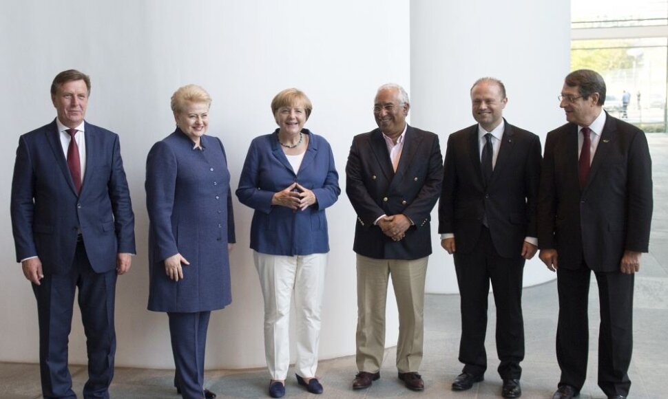 Dalia Grybauskaitė susitiko su Angela Merkel