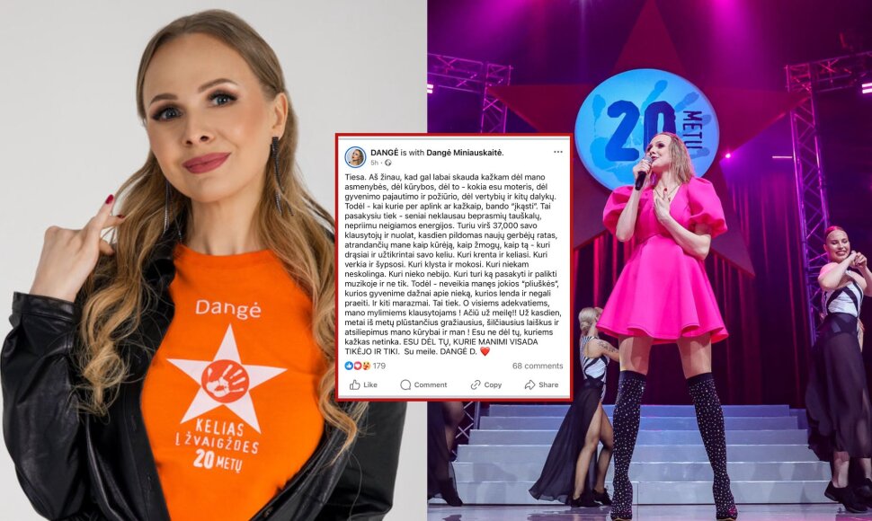 Atlikėja Dangė