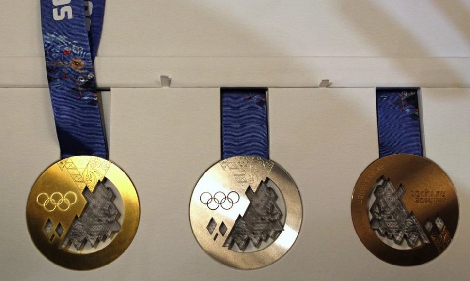 Sočio olimpinių žaidynių medaliai