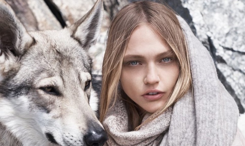 Sasha Pivovarova „Mango“ reklamoje