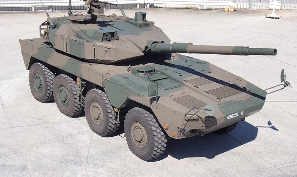 Naujasis Japonijos tankas MCV