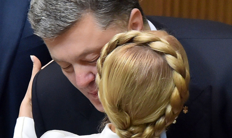 Petro Porošenka ir Julija Tymošenko