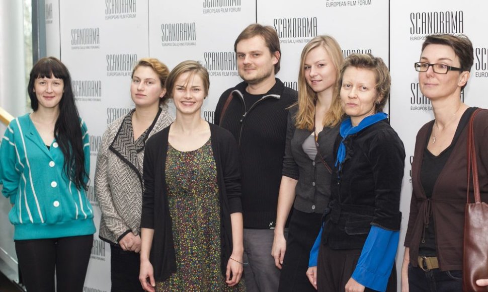 „Scanoramos“ konkursinės programos „Naujasis Baltijos kinas“ dalyviai
