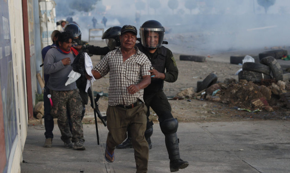 Protestas Bolivijoje