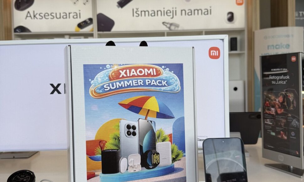 Riboto leidimo &bdquo;Xiaomi Summer Pack&ldquo; tik Varle.lt &ndash; lengvai vasarai be rūpesčių
