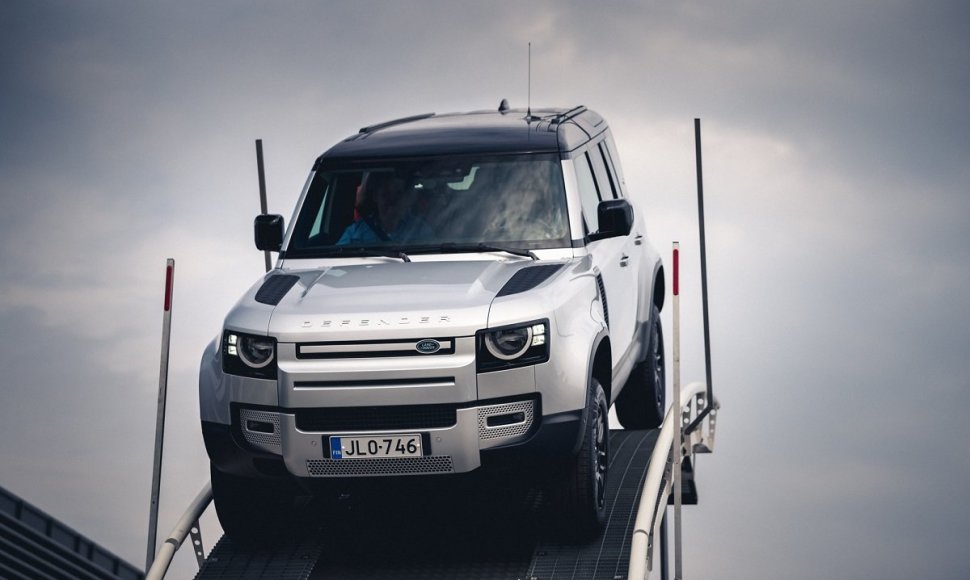 „Land Rover“ bekelės iššūkis Vilniuje