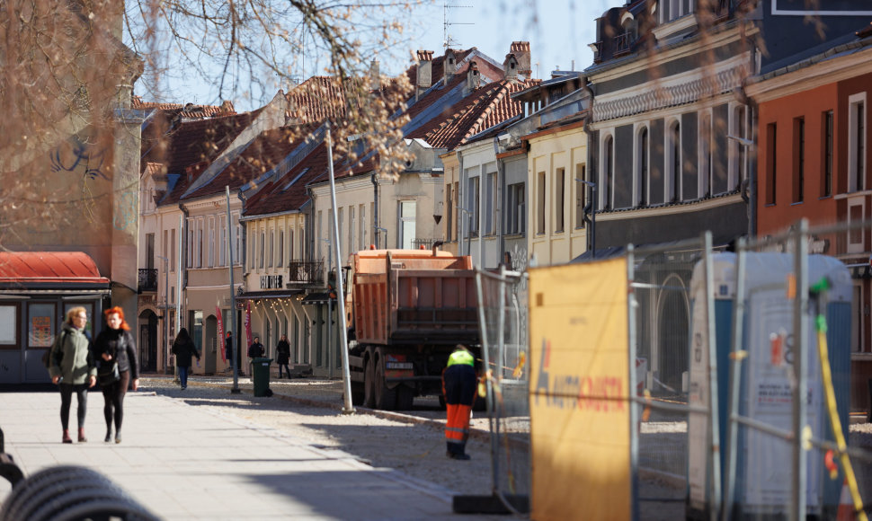 Vilniaus gatvės grindinys