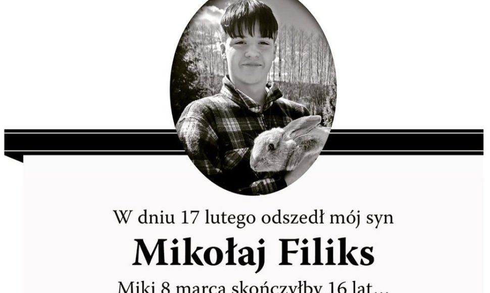 Mikolajaus Filikso mirtis Lenkijoje sukėlė audringus debatus