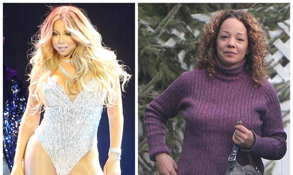 Mariah Carey ir jos vyresnioji sesuo Alison