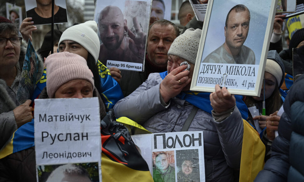 Ukrainoje šeštadienį / GENYA SAVILOV / AFP