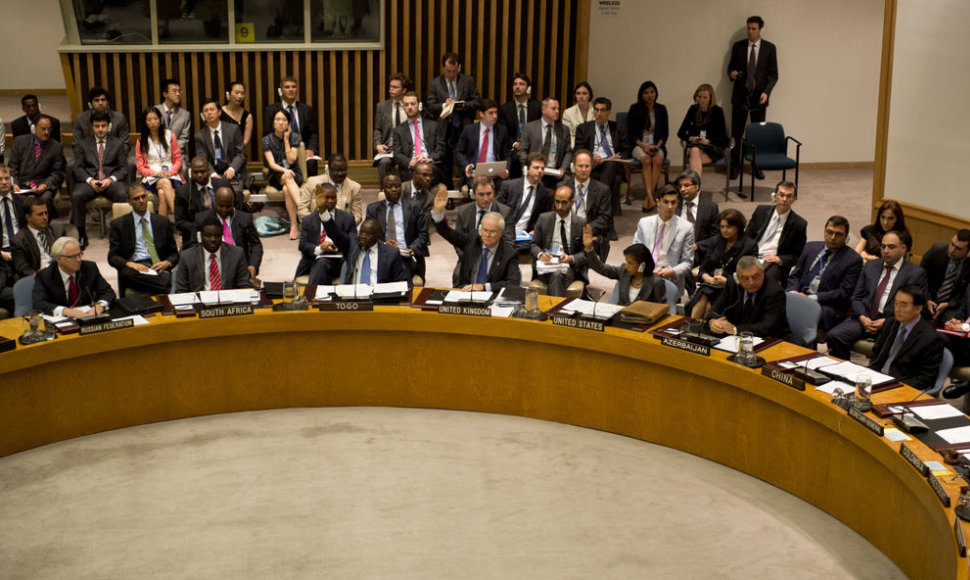 Balsavimas Jungtinių Tautų Saugumo Taryboje