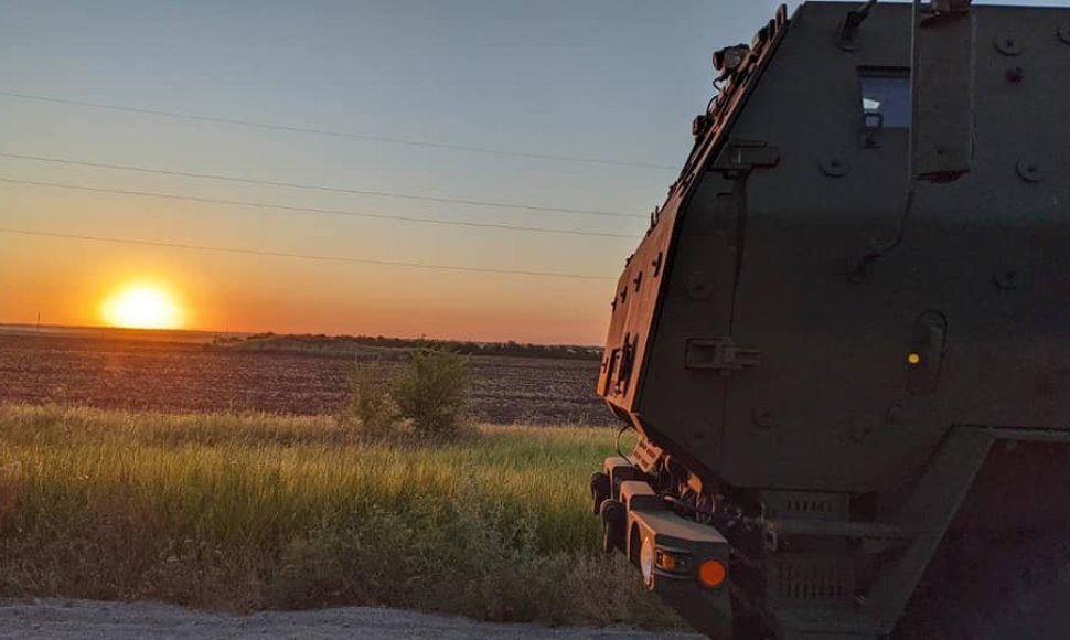 Ukrainos kariuomenė Zaporižios srityje jau naudoja JAV raketines sistemas „Himars“