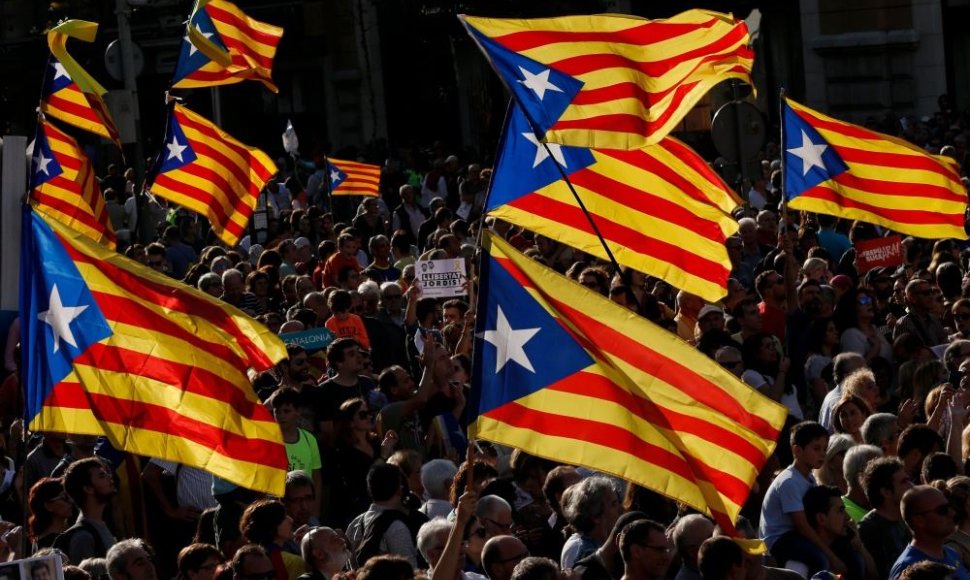 Protestas Katalonijoje