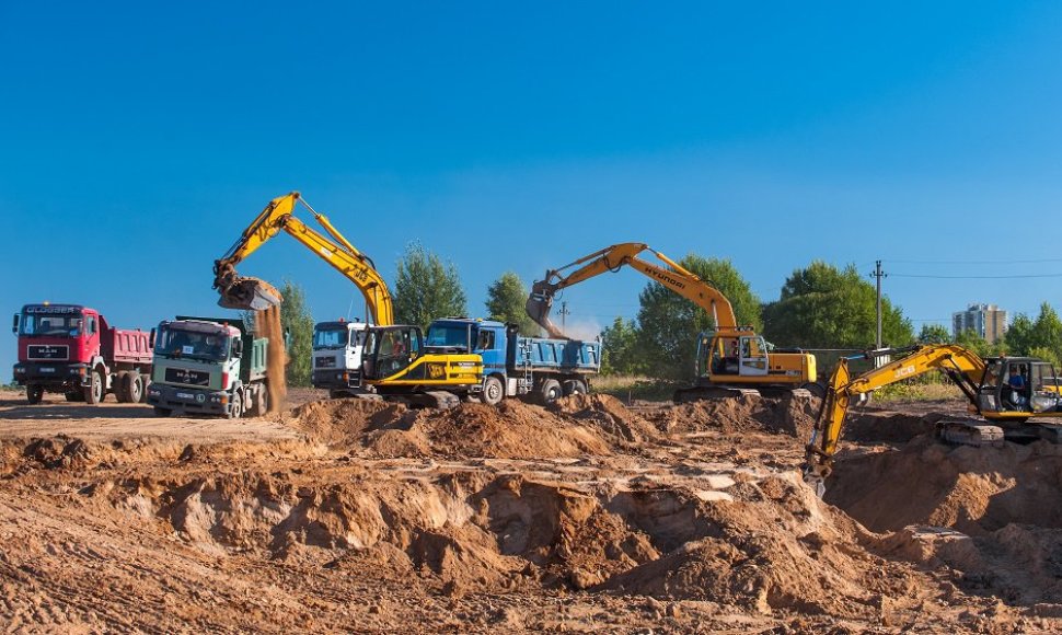 Vilniaus vakarinio aplinkkelio III etapo statybos darbai