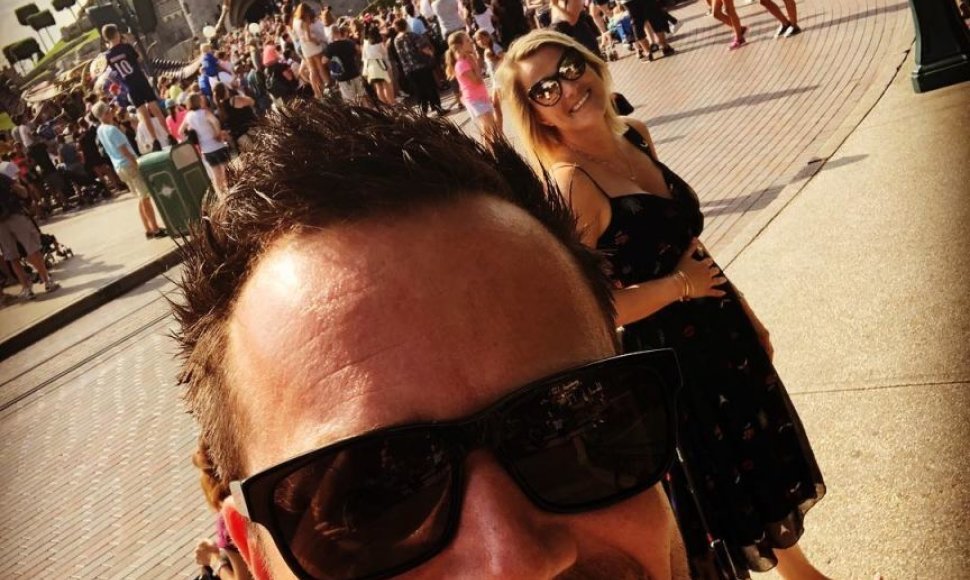 Sander Van Doorn su žmona Marjolein