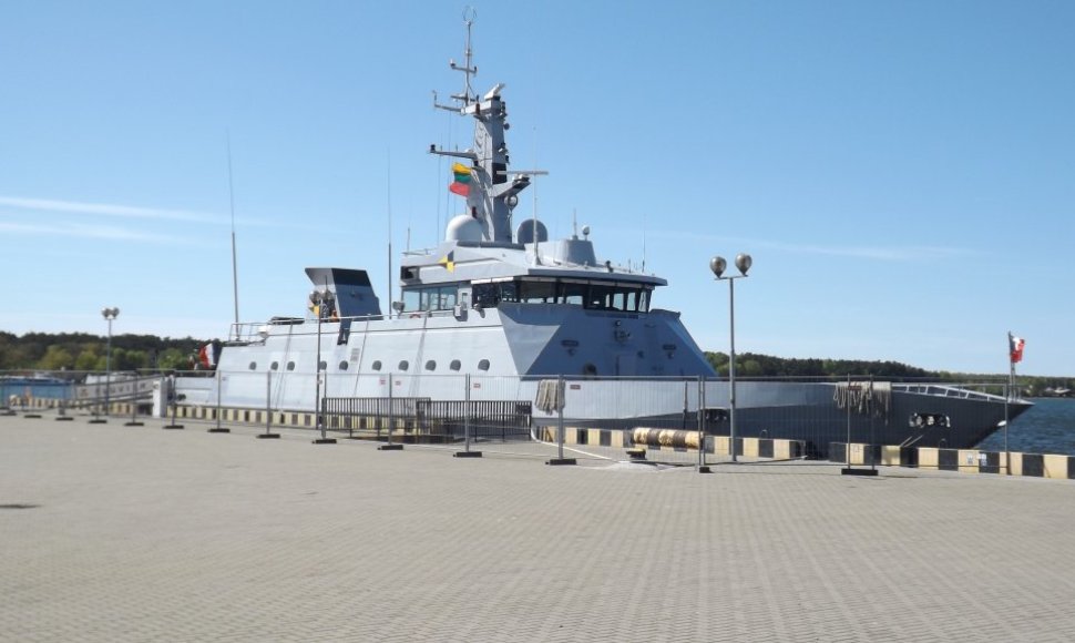 Klaipėdos uoste lankėsi Prancūzijos karinis laivas