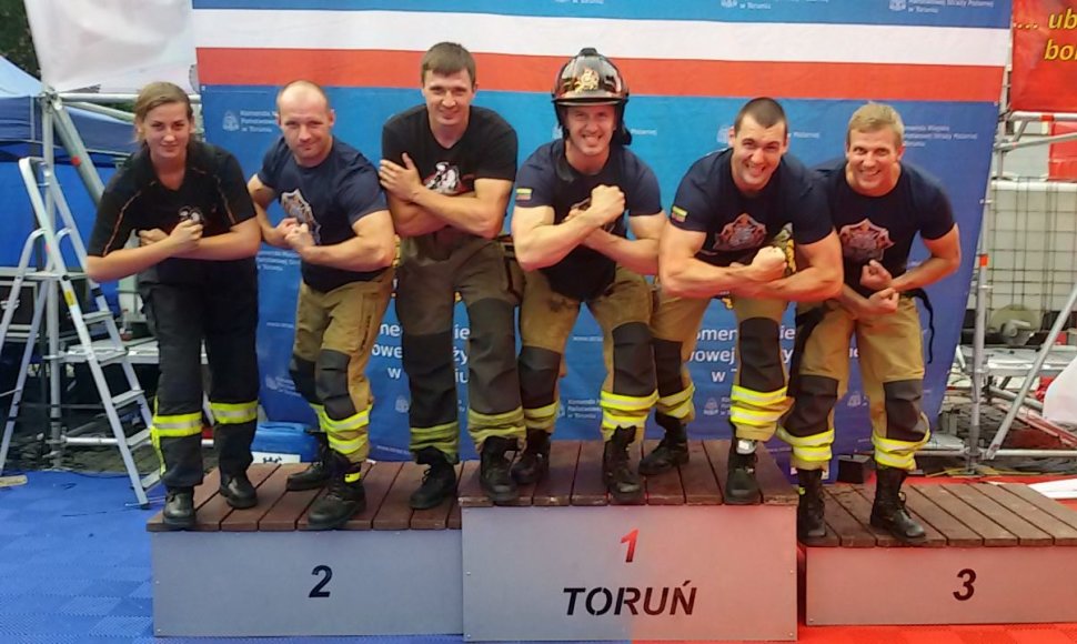 Lietuvos ugniagesių komanda