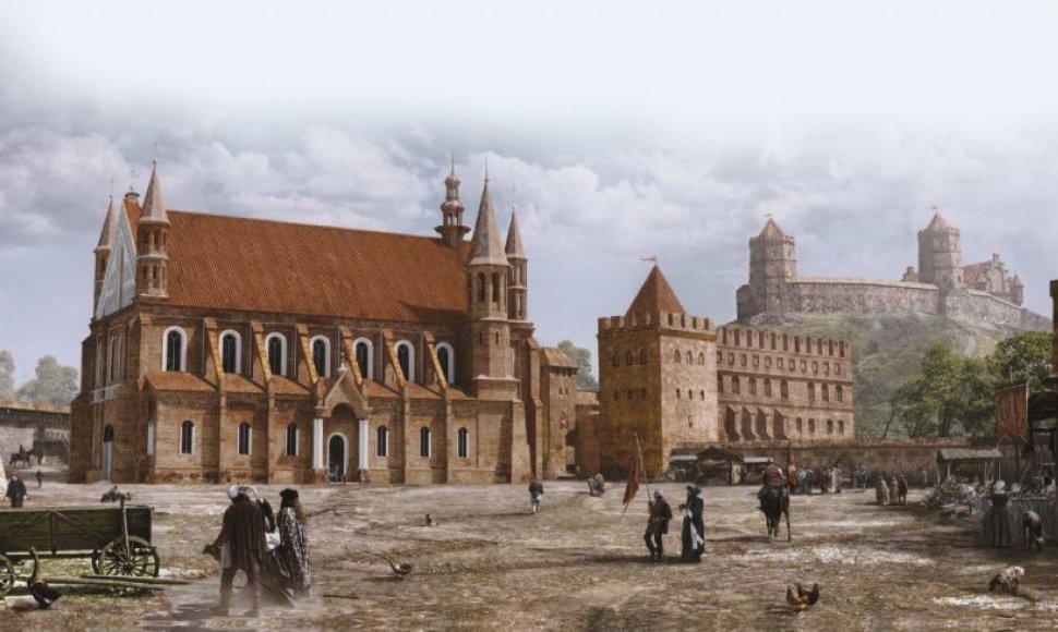 Taip galėjo atrodyti Vilnius burmistro Luko Markovičiaus laikais XVI amžiuje