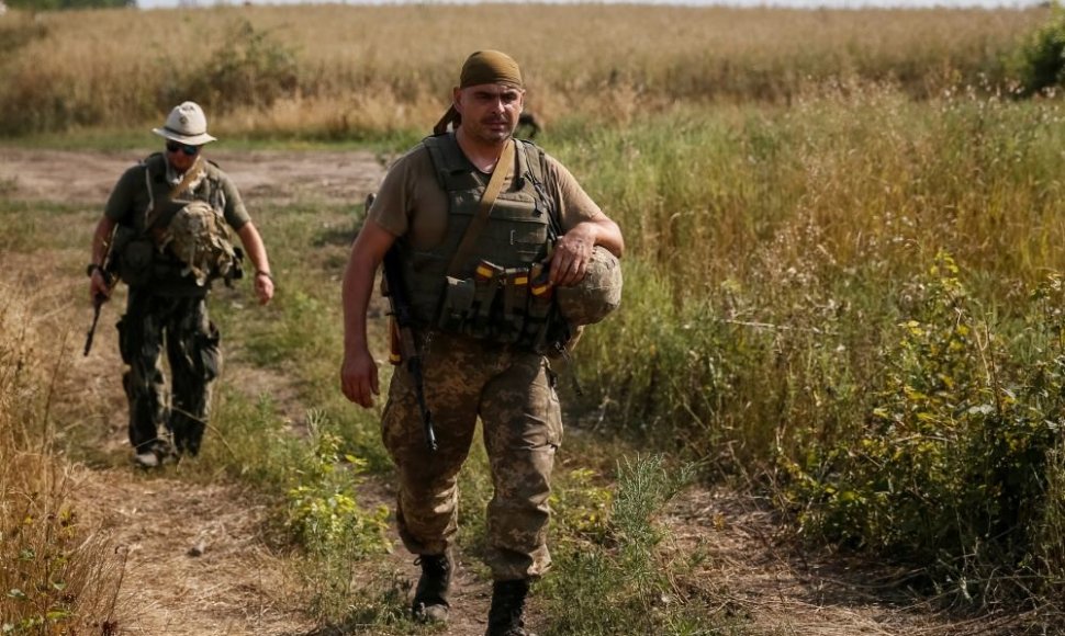 Ukrainos karių kasdienybė