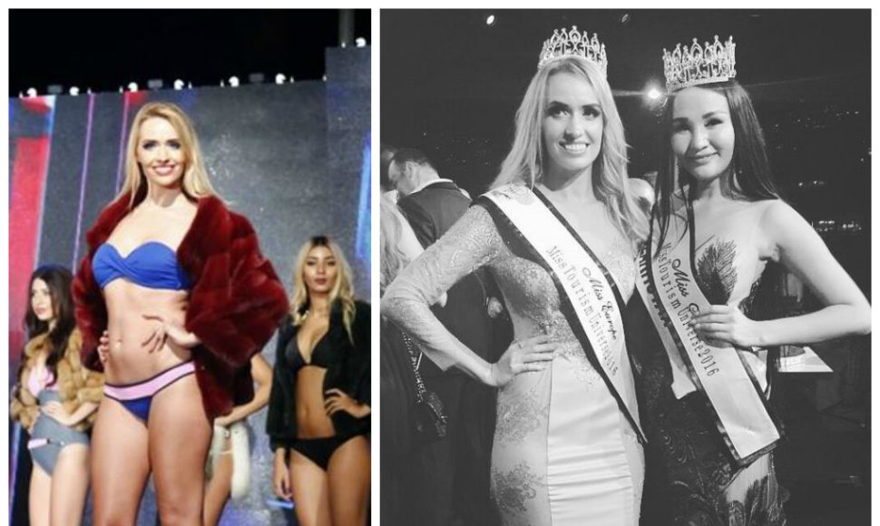 Jelena Adomauskaitė konkurse „Miss Tourism Universe 2016“