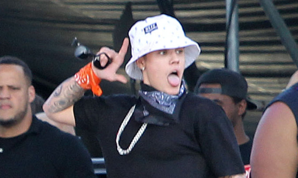Justinas Bieberis „Coachella“ festivalyje 2014 m.