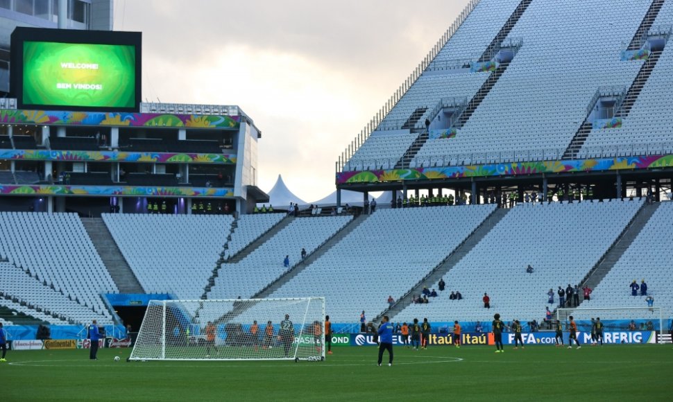 Brazilijoje nekantriai laukiama futbolo čempionato atidarymo