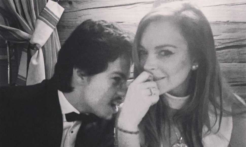 Lindsay Lohan ir Jegoras Tarabasovas