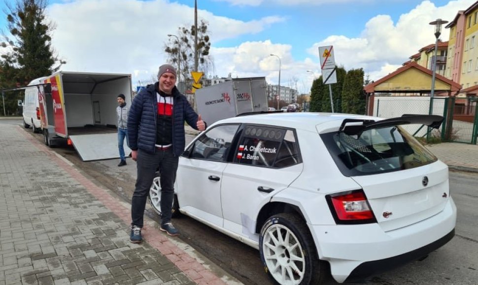 Giedrius Notkus įsigijo „Škoda Fabia R5“