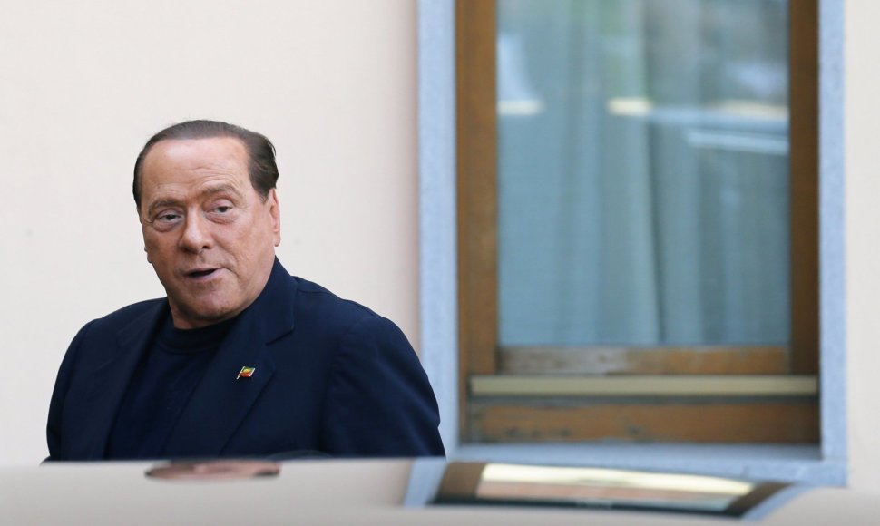 Buvęs Italijos ministras pirmininkas Silvio Berlusconi