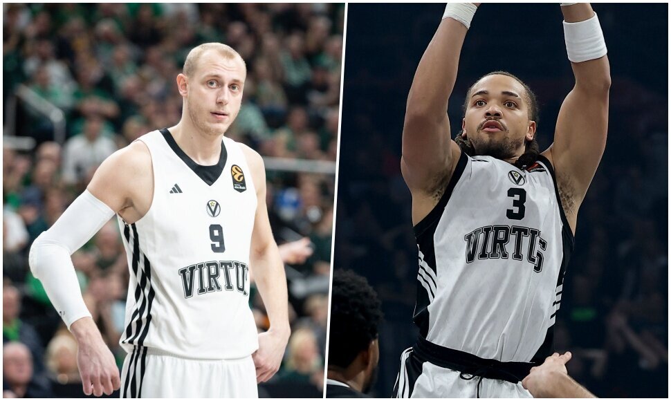 &bdquo;Virtus&ldquo; žaidėjams Carsenui Edwardsui ir Alenui Smailagičiui duota žalia &scaron;viesa žaisti prie&scaron; &bdquo;Žalgirį&ldquo;