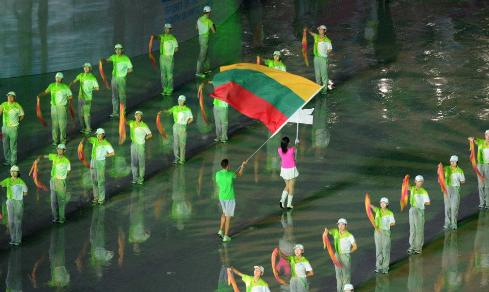 Jaunimo olimpinių žaidynių Nandzinge atidarymo ceremonija