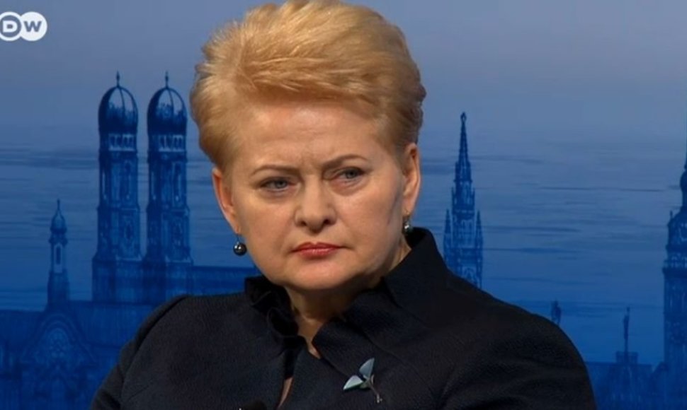 Dalia Grybauskaitė Miunchene