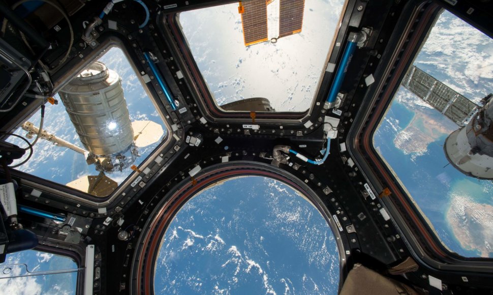 Vaizdas iš tarptautinės kosminės stoties